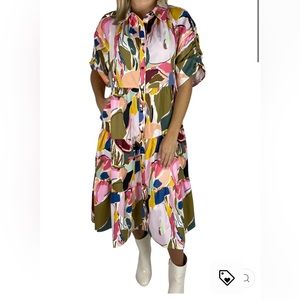 NWT Crosby By Mollie Burch Whit Dress